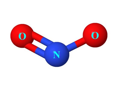 molécula NO2